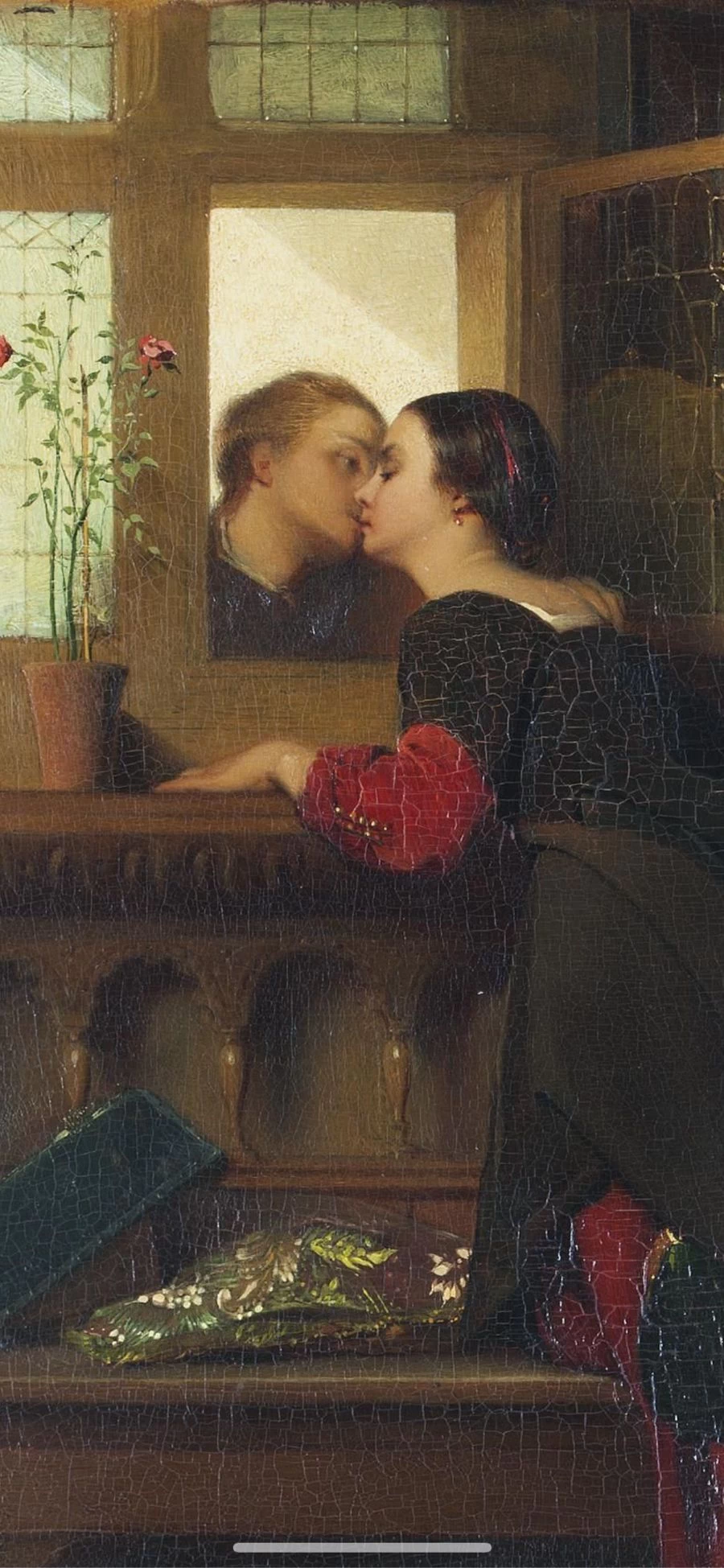 Il bacio rubato - dettaglio